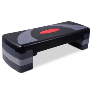 3-Level Aerobic Stepper | Home Gym Workout | Adjustable 4-Block Bench