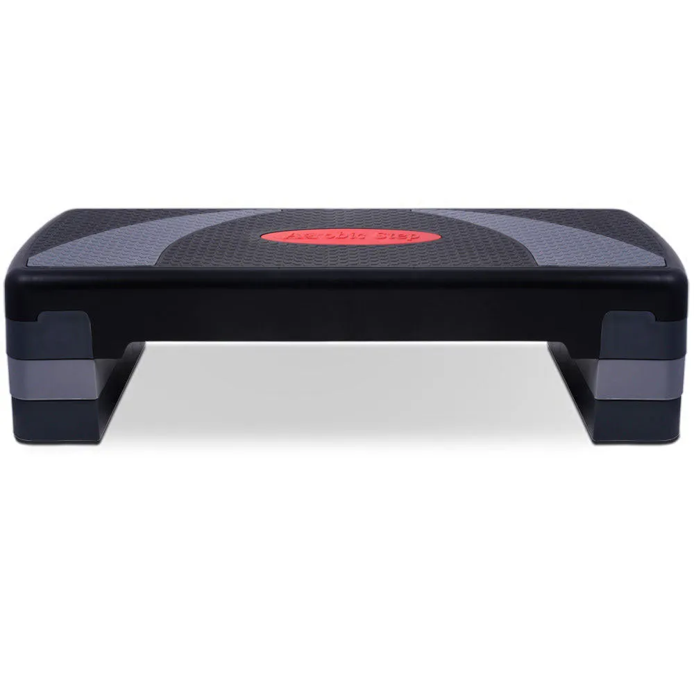 3-Level Aerobic Stepper | Home Gym Workout | Adjustable 4-Block Bench