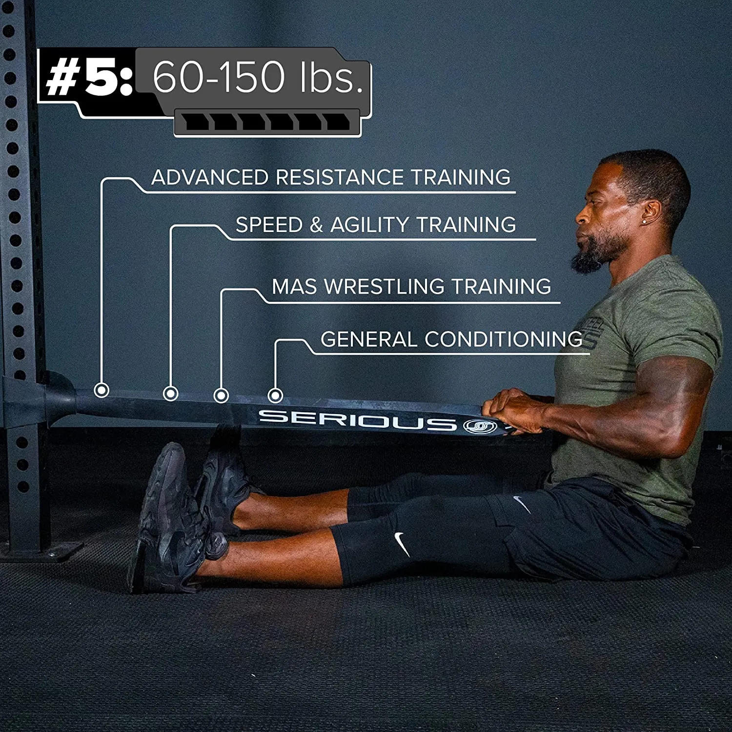 41" X-Strong Resistance Band (115-290 lbs)