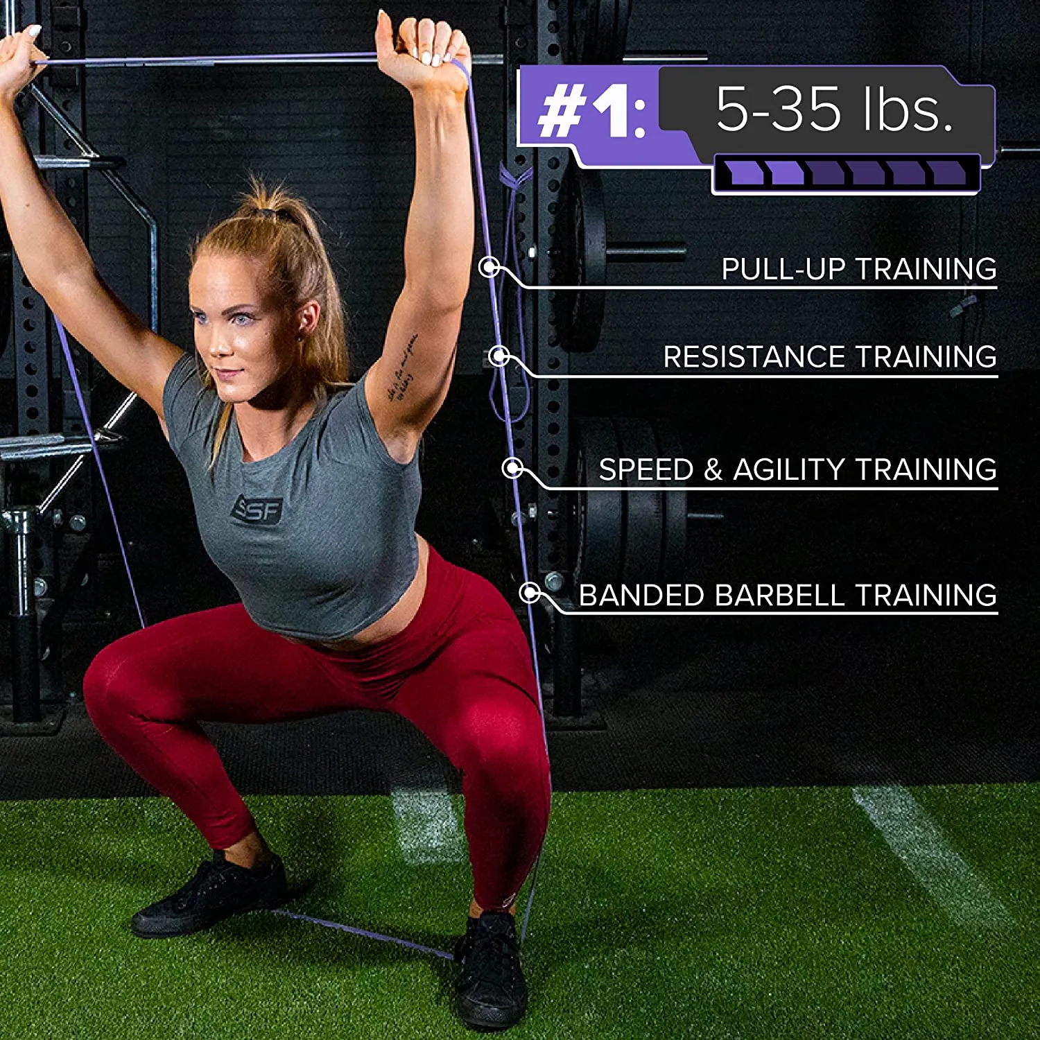 41" X-Strong Resistance Band (115-290 lbs)