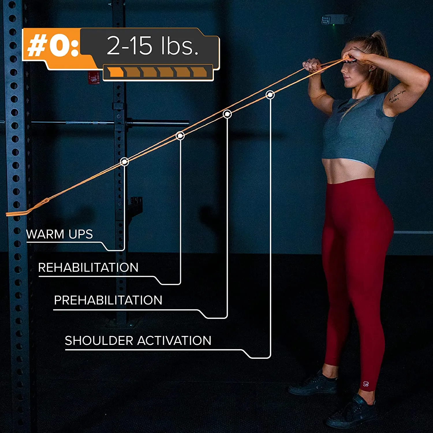 41" X-Strong Resistance Band (115-290 lbs)