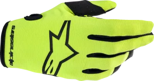 ALPINESTARS Radar Gloves Yellow Fluo/Black Md 3561823-551-M