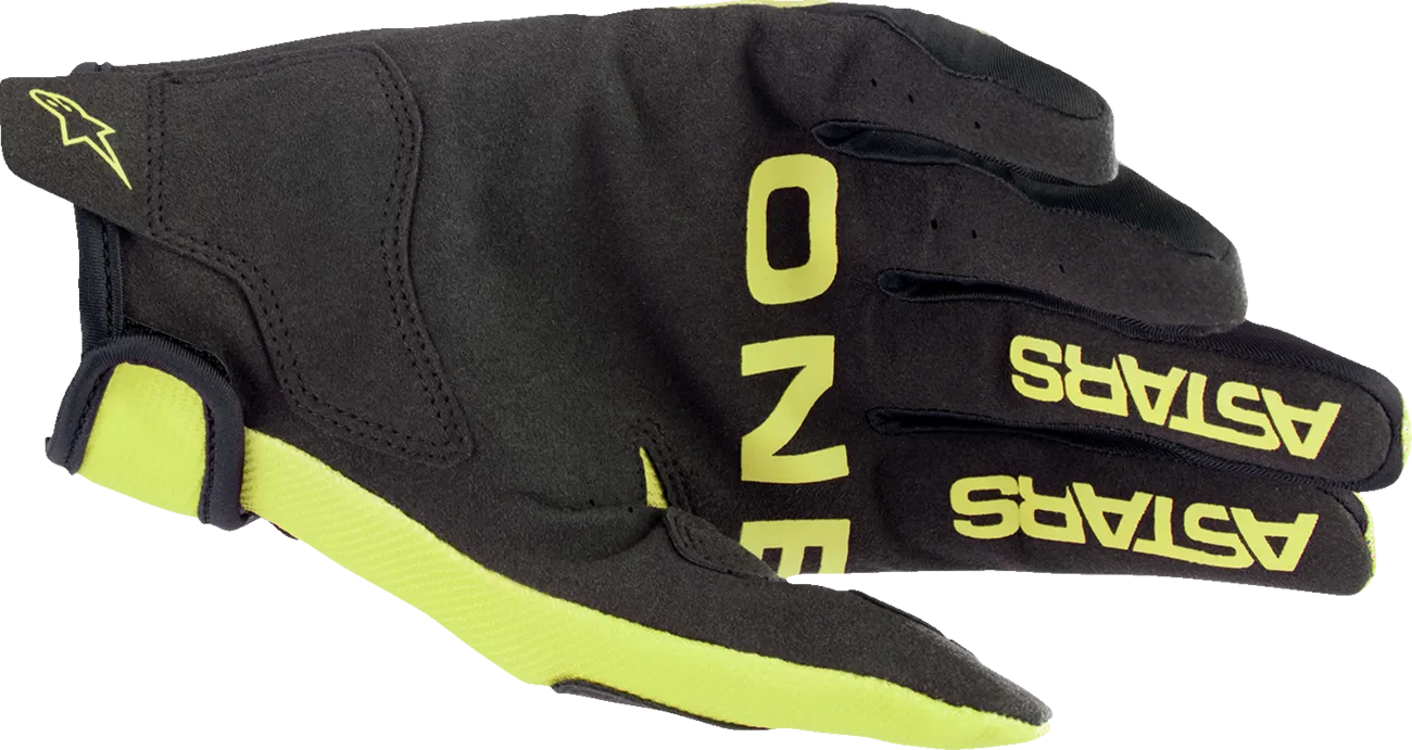 ALPINESTARS Radar Gloves Yellow Fluo/Black Md 3561823-551-M