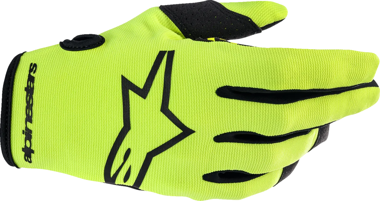 ALPINESTARS Radar Gloves Yellow Fluo/Black Md 3561823-551-M