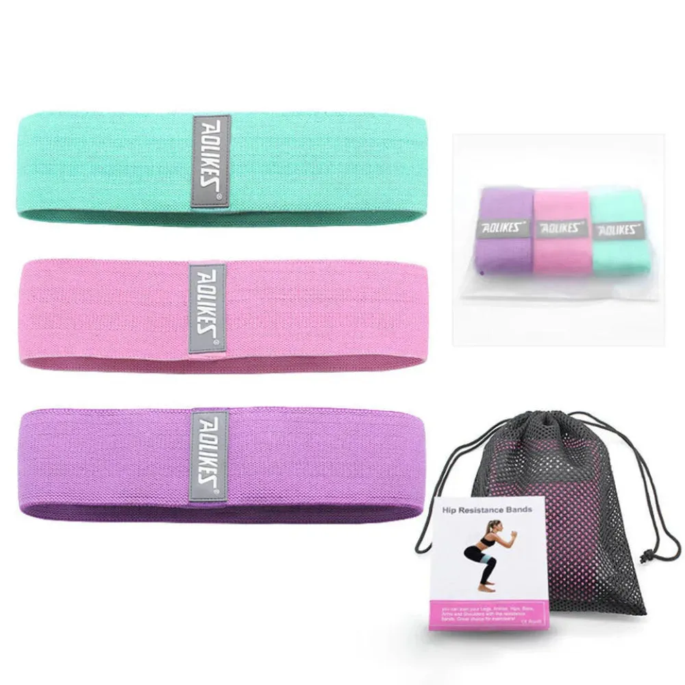 Anti Slip Hip Loop Resistance Bands Fitness Squat Expander