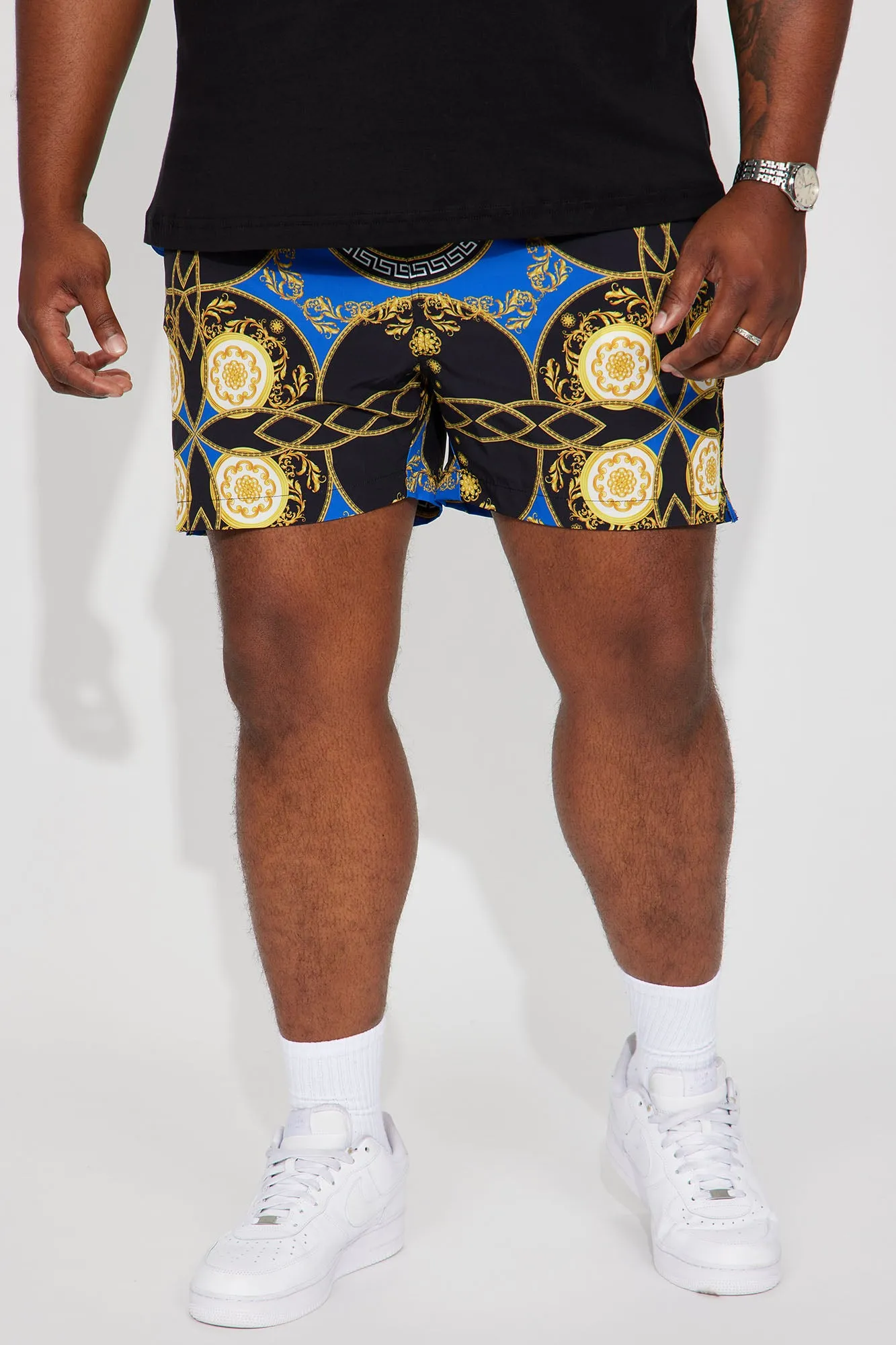 Baroque Stepper Swim Trunk - Multi Color