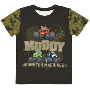 Blaze & The Monster Machines Muddy Monster Machine Kids T-Shirt