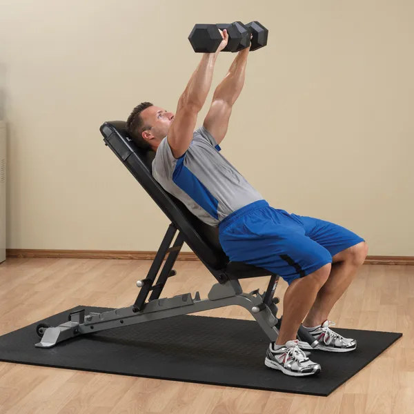 Body Solid SFID325 Pro Clubline Flat Incline Decline Bench