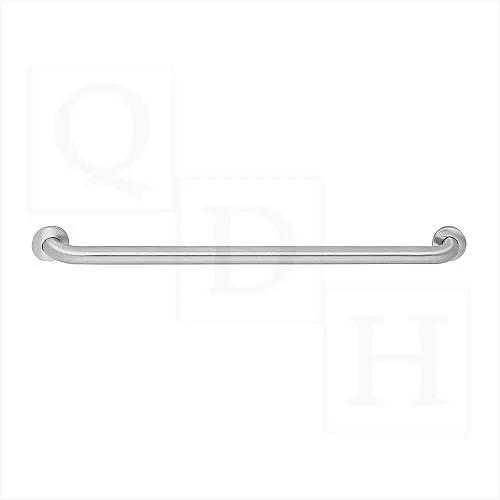 Bradley 812-2 Grab Bar 1-1/2" O.D. - Concealed Mounting, Safety-Grip, Satin Stainless