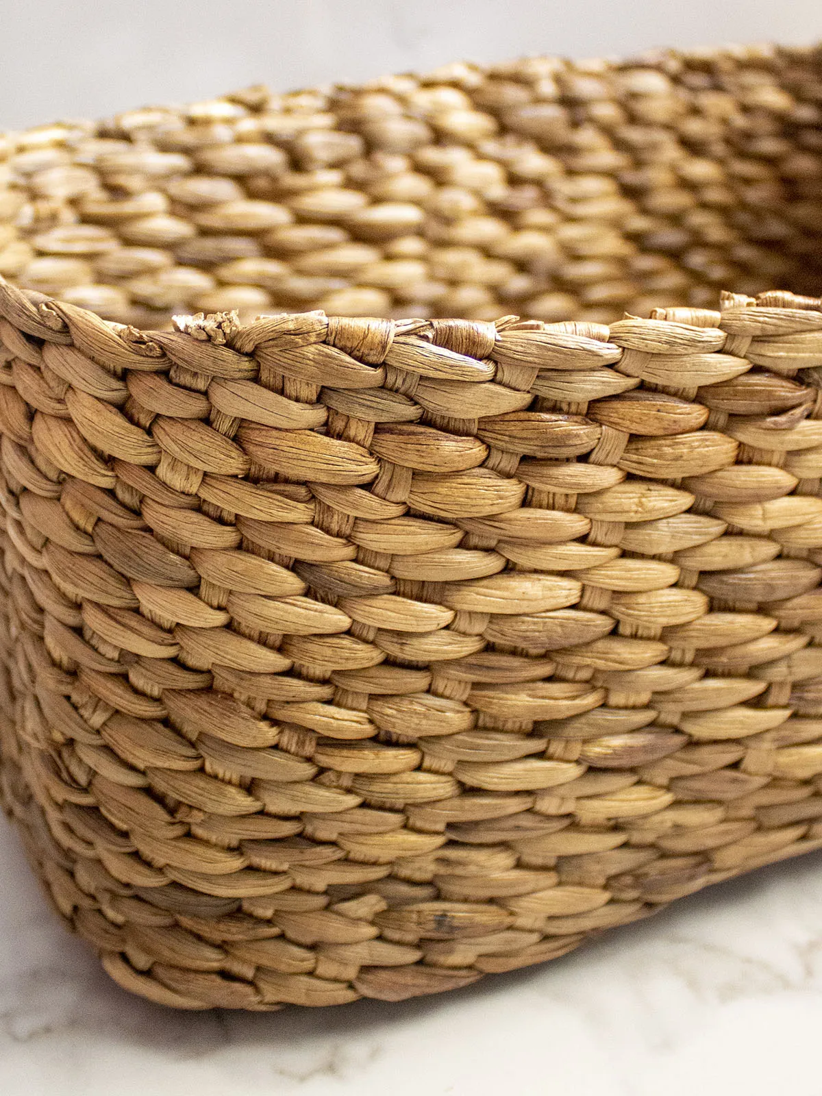 Elliptical Basket Brown