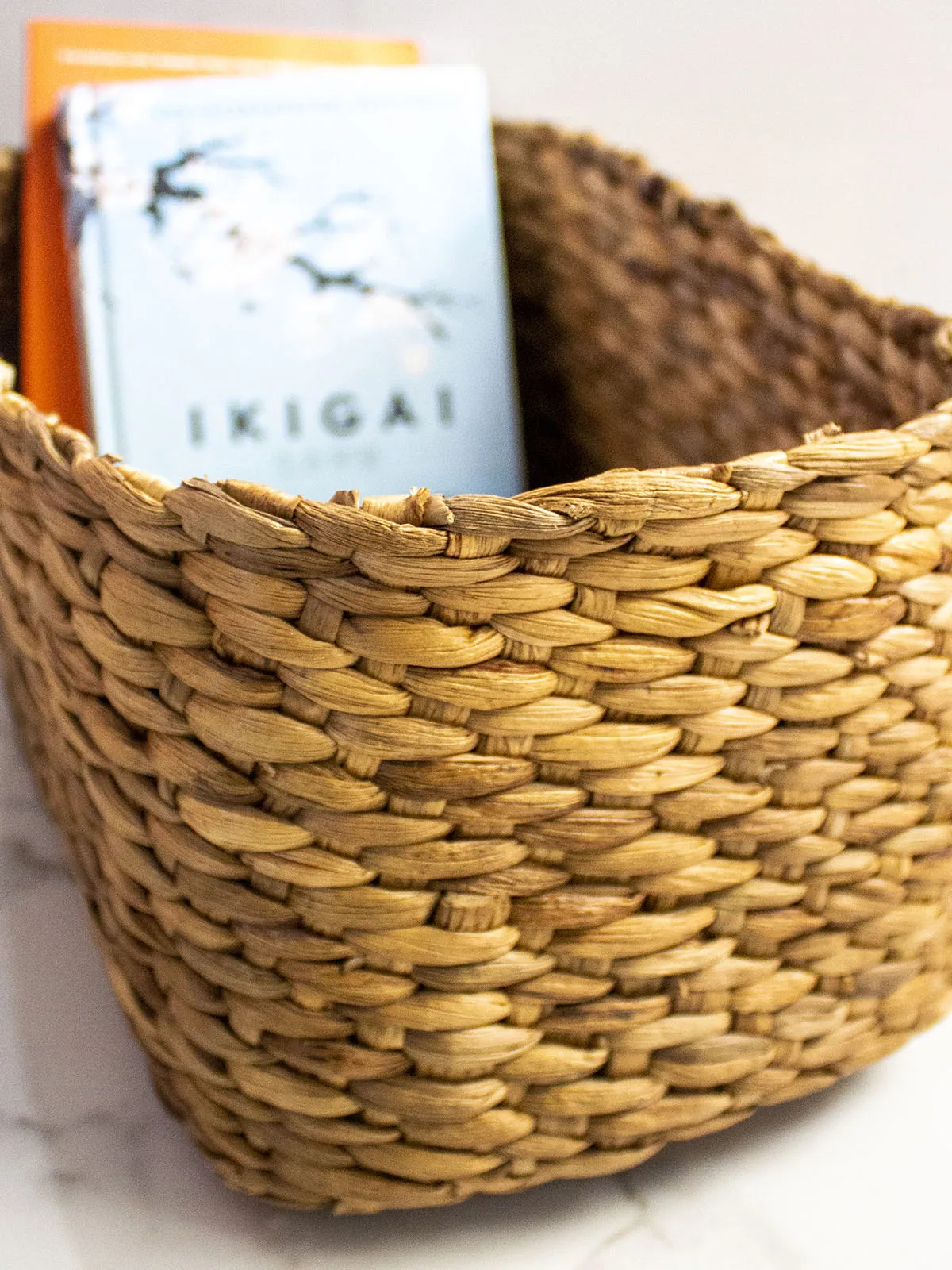Elliptical Basket Brown