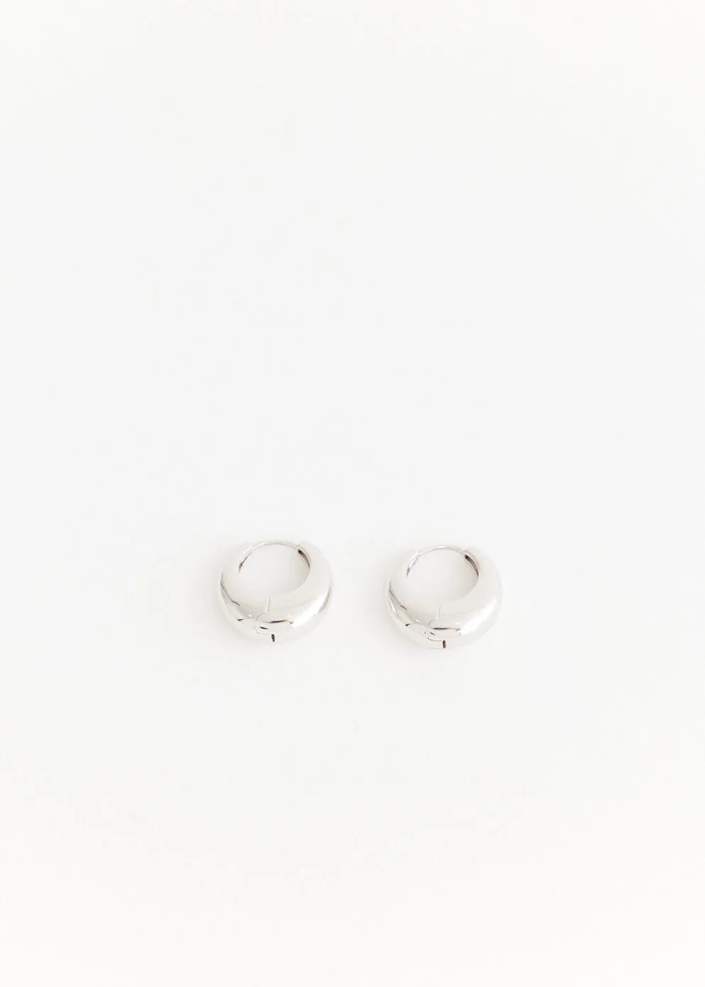 Flat Hoop Earrings