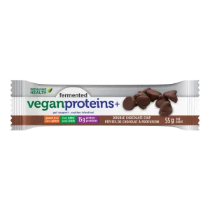 Genuine Health Fermented Vegan Proteins  Bar Double Chocolate Chip 55g