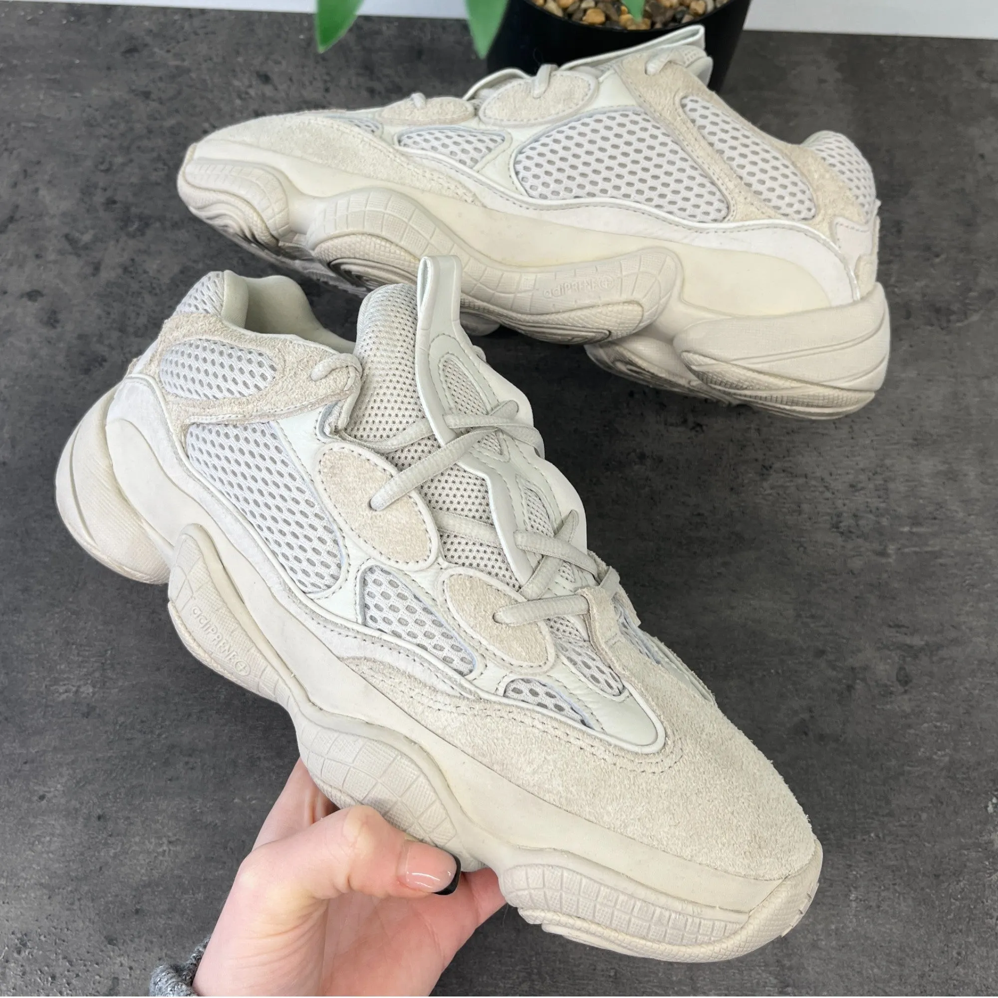 Men's 500 Low Trainers Cream Size EU 42.5 / UK 8.5