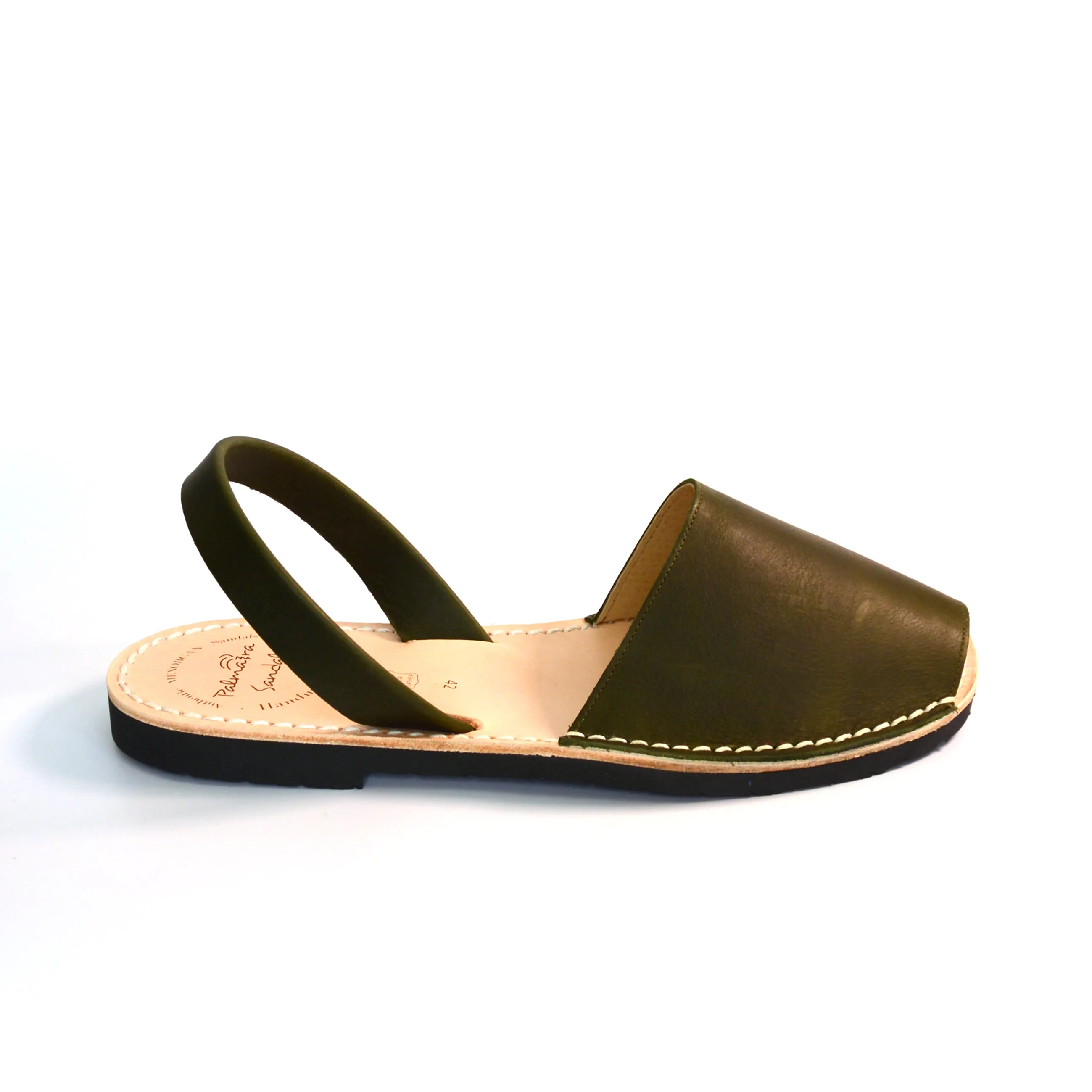 Men's Khaki Leather