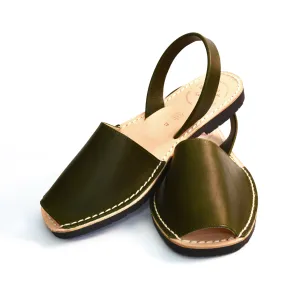 Men's Khaki Leather
