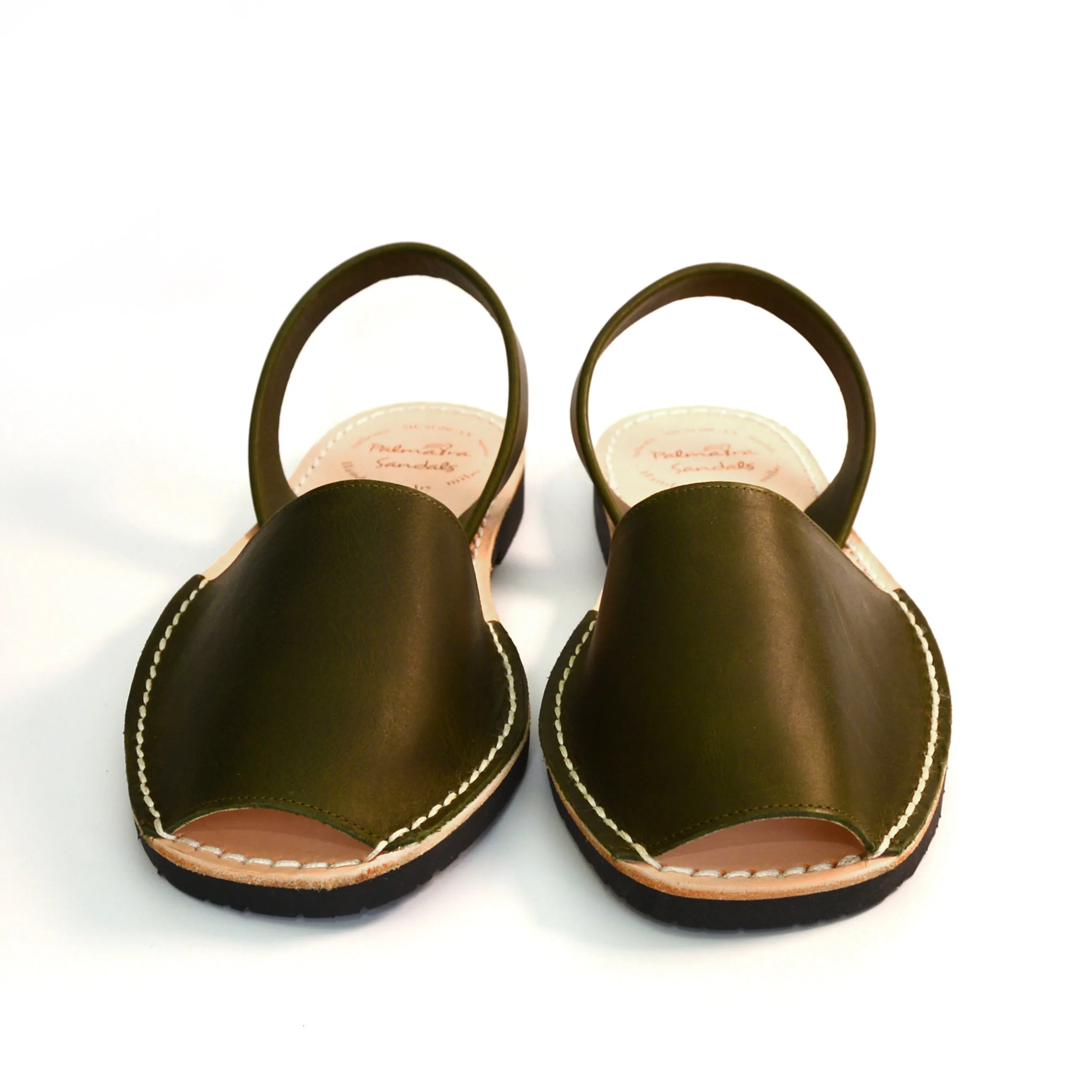 Men's Khaki Leather