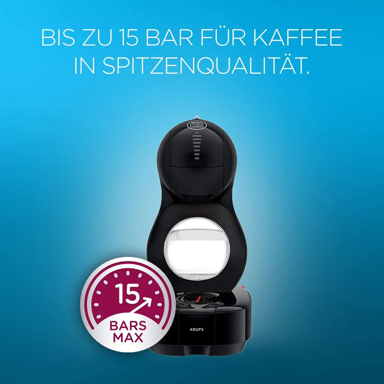 Nescafe Dolce Gusto Krups Lumio Automatic Coffee Machine