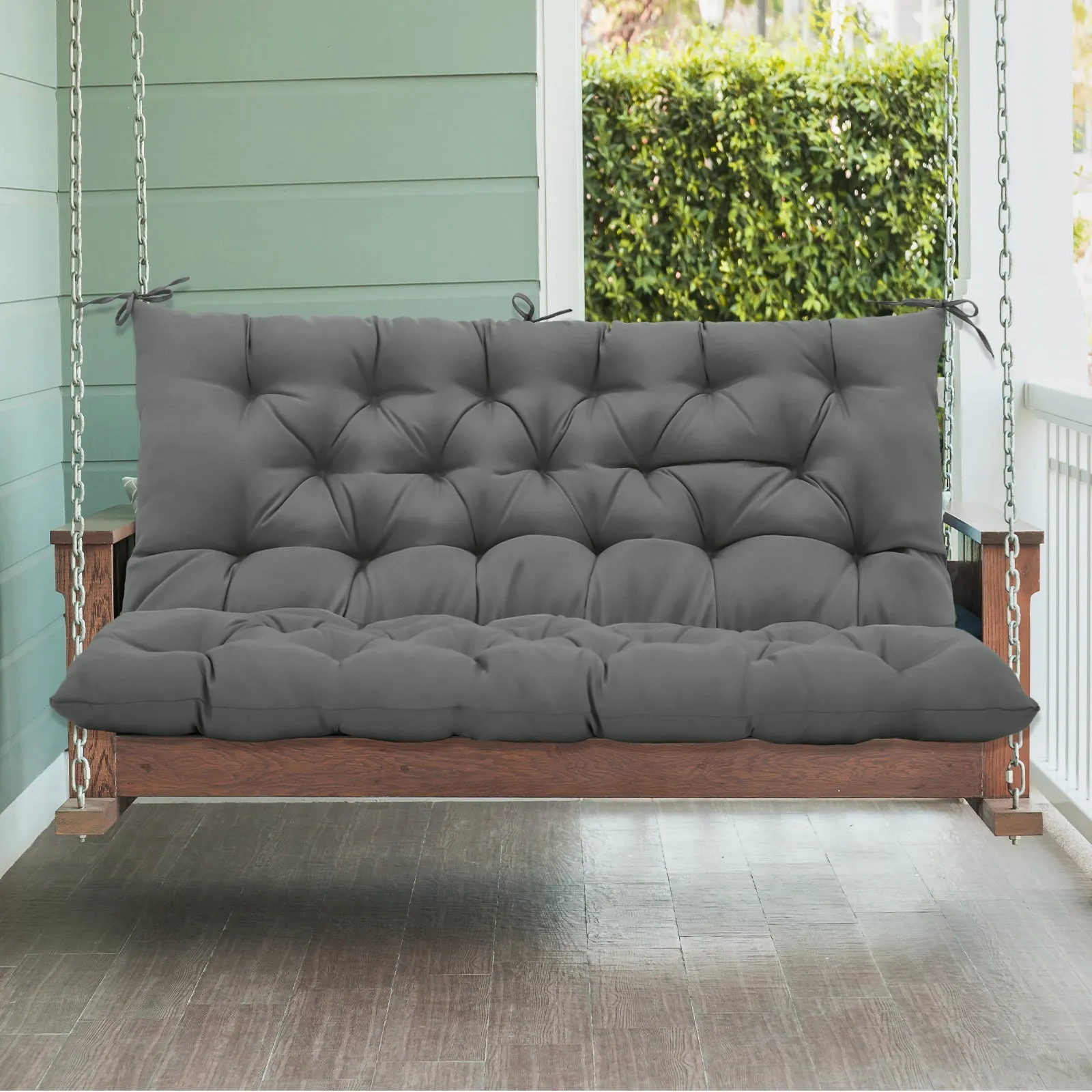 Outdoor Porch 2-3 Seater Swing Cushion,59"x43"