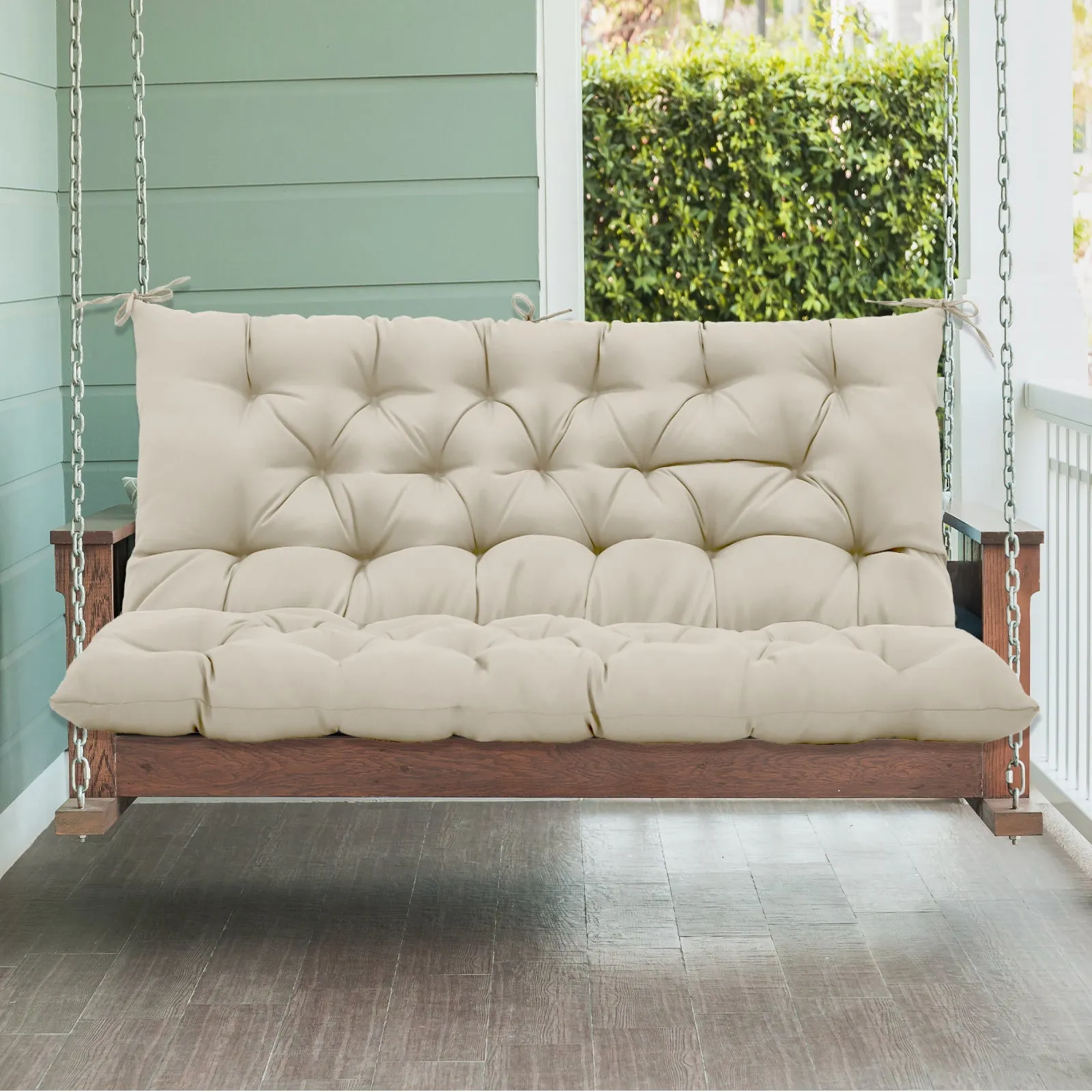 Outdoor Porch 2-3 Seater Swing Cushion,59"x43"