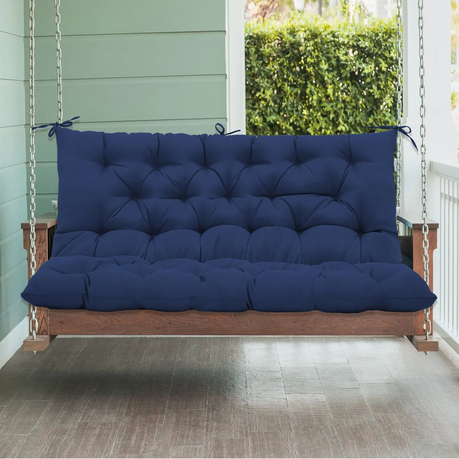Outdoor Porch 2-3 Seater Swing Cushion,59"x43"