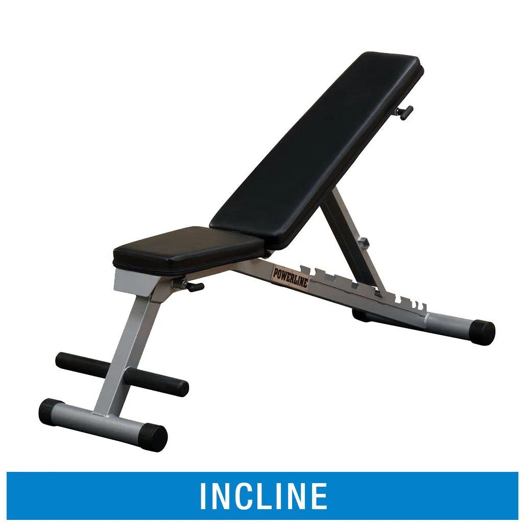 Powerline Flat/Incline/Decline Folding Bench