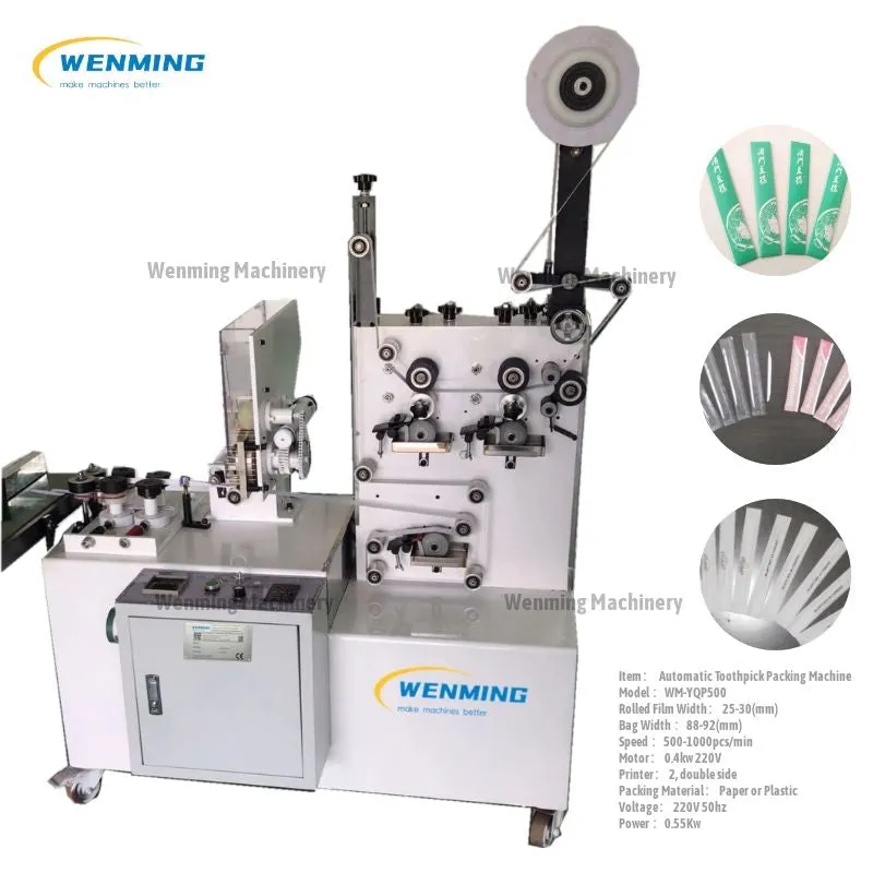 Toothpick Machine Automatic Packing high speed Machine best price Supplier