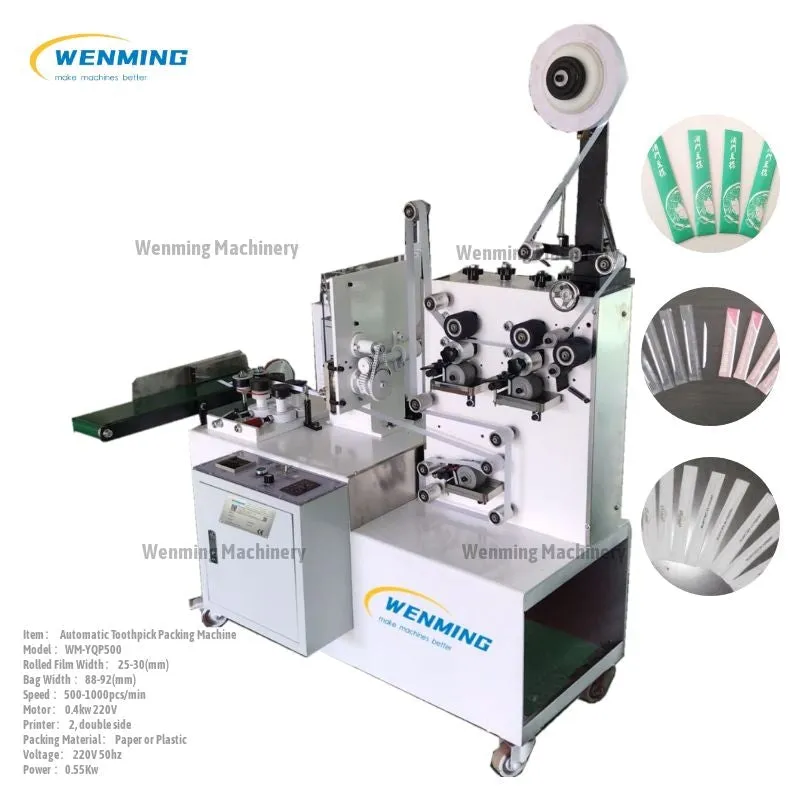 Toothpick Machine Automatic Packing high speed Machine best price Supplier