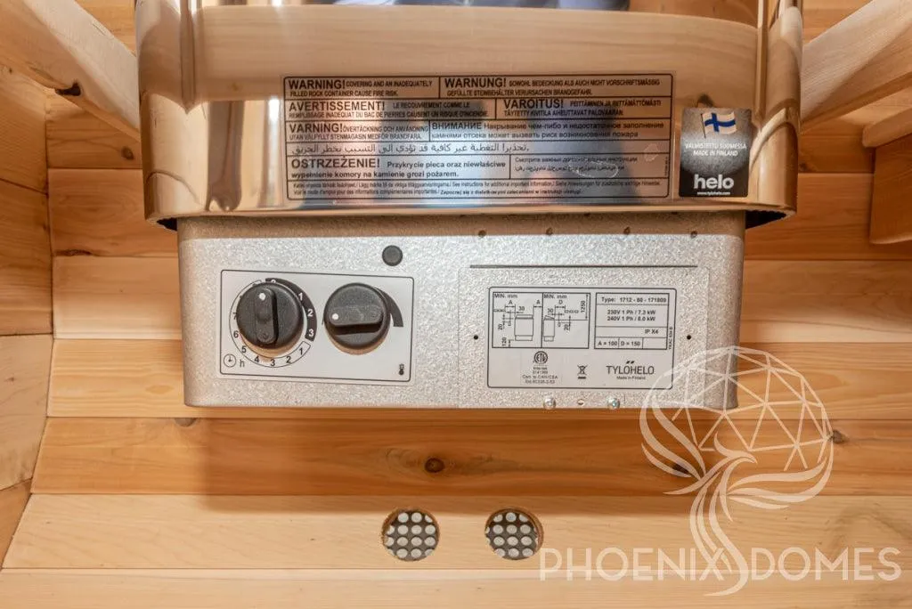 Tranquility Sauna - Phoenix Domes